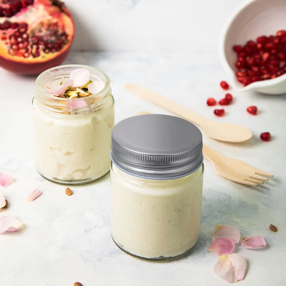 

10Pcs Strong Mason Jar Lids Iron Made Reusable Sealing Covers for Food Storage Containers Leakproof Canning Replacement