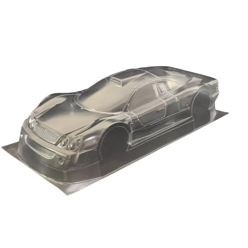 1/10 Benz CLK GTR Clear Body Car Shell sets,190mm width,258mm RC Drift Chassis for Tamiya TT-01 TT-02 Kyosho