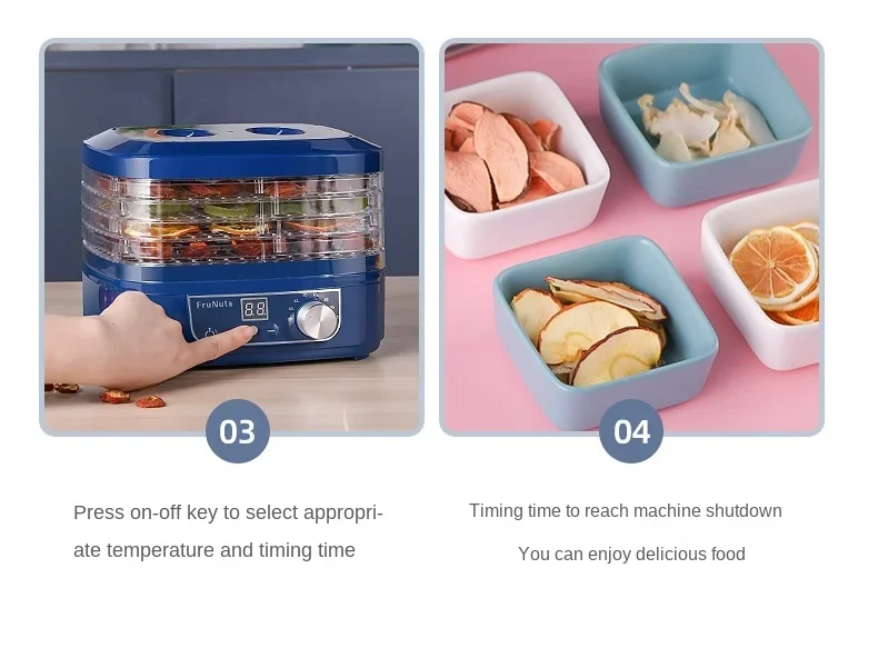 Dispositivo De Sopro De Comida De Ar Elétrico, Desidratador De Frutas, Secador Vegetal, Carne Snacks Erva, Pet House Use, Seco, Melhor Preço