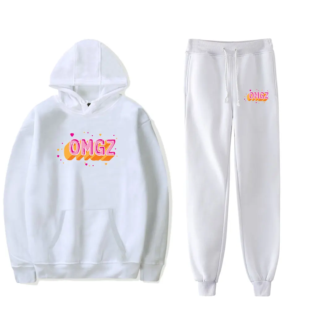 Salish Matter OMGZ Vintage 90s PULLOVER HOODIE Merch Hoodies Set Men Women Hoodies Pants Outerwear Two-Piece Suit