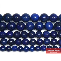 Dyed Lapis Lazuli Stone Round Loose Beads 15