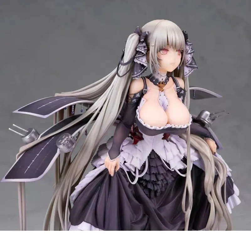 لوليتا القوطية: شخصية Azur Lane Formidable الفاخرة مع أجزاء وجه متعددة نموذج عرض الرسوم المتحركة عالي الجودة