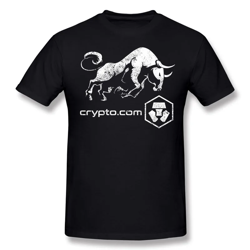 Crypto.Com MEO Male Tshirts Men Cryptocurrency Funny Tee Spring Funny Manga Cotton Men Tops Oversized Camisas