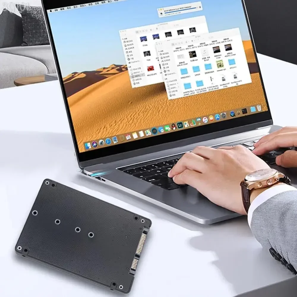 5-1PCS M.2 NGFF SSD To SATA3 External Hard Drive Box Dual-Use Hard Disk Adapter Board M.2 NGFF To SATA3.0 Adapter Card for PC