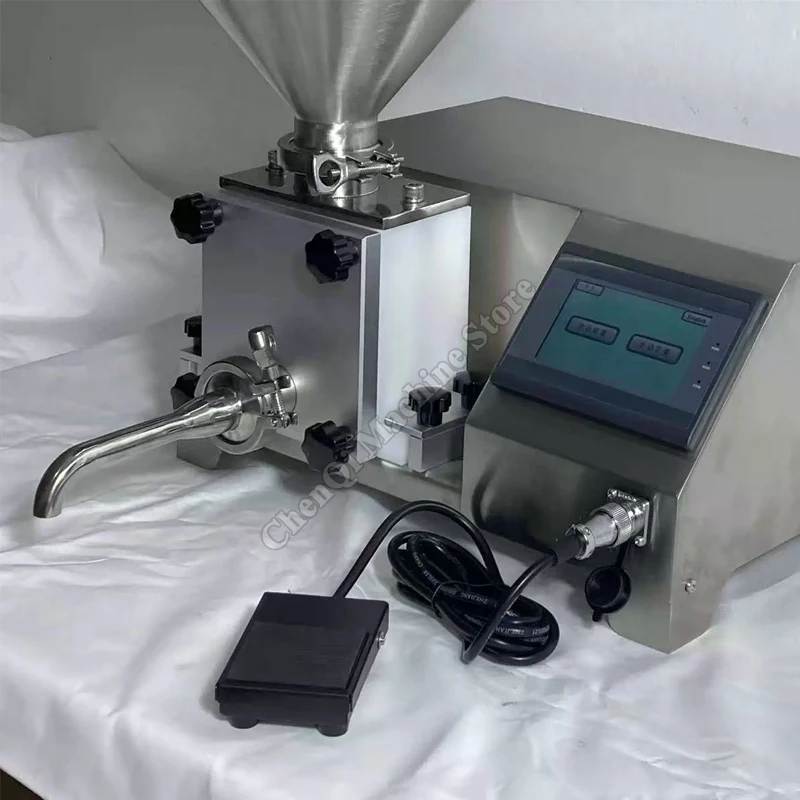 Cream Puff Filling Machine Hard Ice Cream Fruit Jar Jam Filling Machine Automatic 20L Jam Infusion Machine