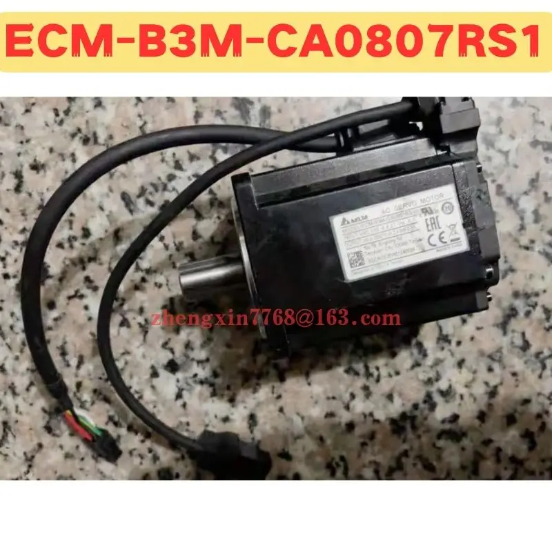 Used Servo Motor ECM-B3M-CA0807RS1 ECM B3M CA0807RS1 Normal Function Tested OK