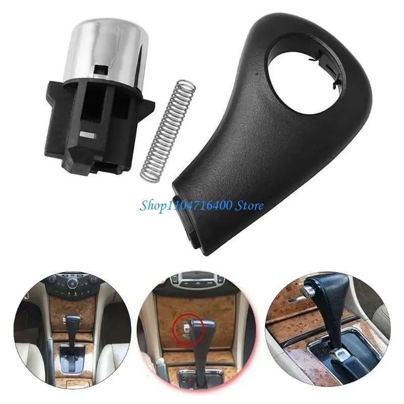 

y1gd Shifter Button Knob Gear Lever Knob Side Plate Repair for 2 4 Door 2003-2005