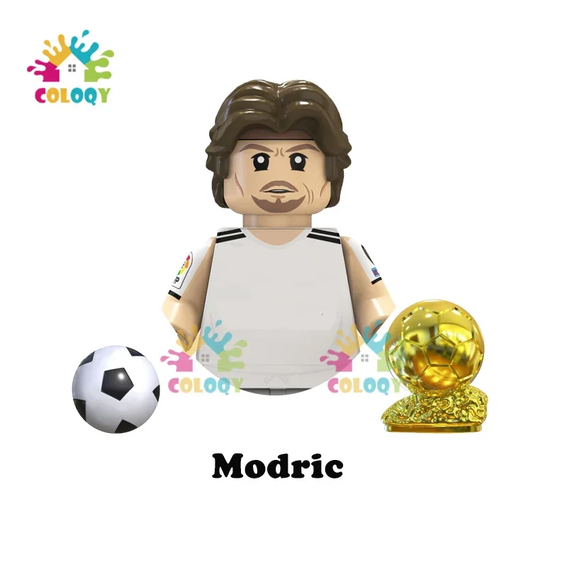 Kinderen Speelgoed Voetbal Sterren Bouwstenen Sport Speler Mini Actiefiguren Speelgoed Voor Jongens Kerstcadeaus