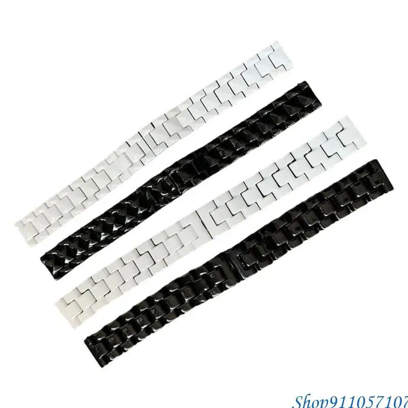 203bファッショナブルな3つのビーズウォッチストラップベルトセラミックウォッチバンド16mm/18mmウォッチ