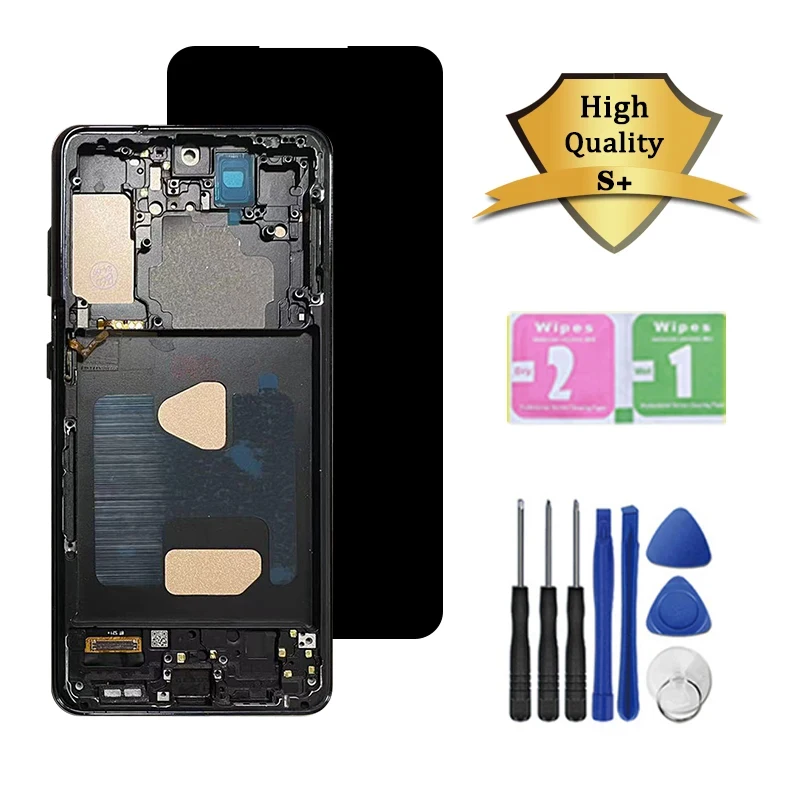 TFT Screen For Samsung S21 Plus LCD Display Touch Screen Digitizer For Samsung S21+ 5G G996B G996B/DS LCD with Frame