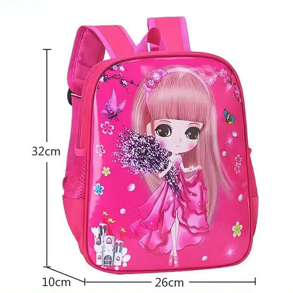 Cute Large Capacity Schoolbag Washable Waterproof Versatile Backpack Cartoon Breathable Back Pad Travel Bag Kids