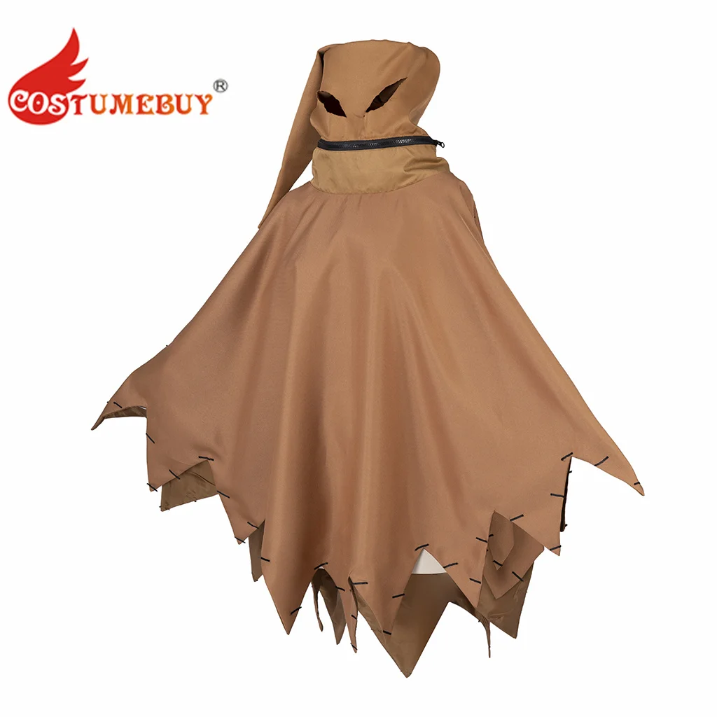 Oogie Boogie Cosplay Nightmare Costume Christmas Oogie Boogie Kimono Cloak Hooded Ghost Cape Halloween Christmas Carnival Party