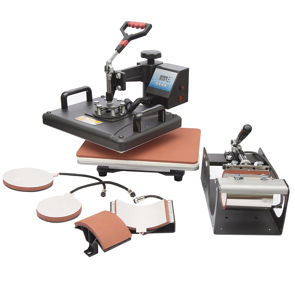 high quality 5 in 1 multifunction heat press machine for sublimation machine