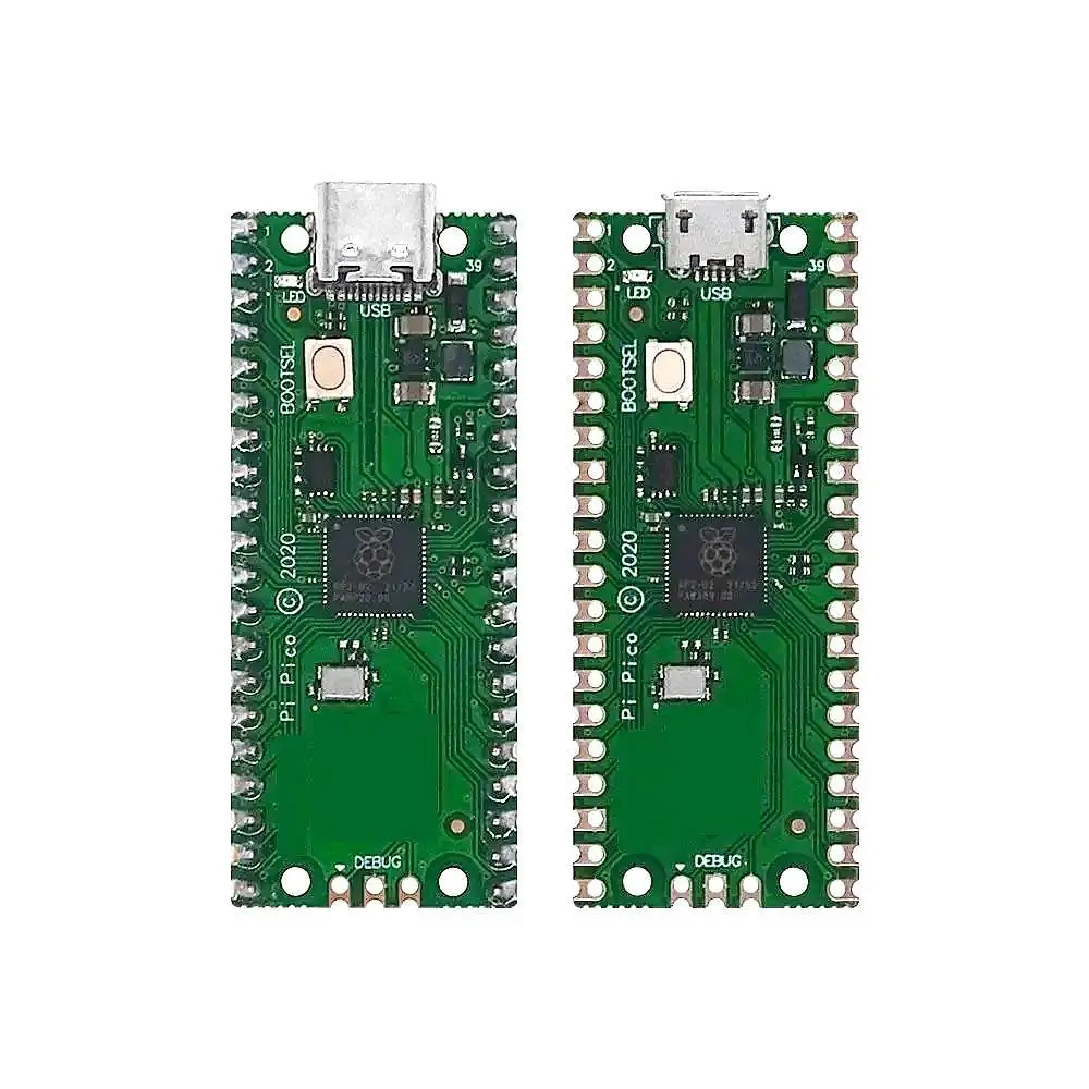 Official Raspberry Pi Pico Board RP2040 Dual-Core 264KB ARM Low-Power Microcomputers High-Performance Cortex-M0+ Processor