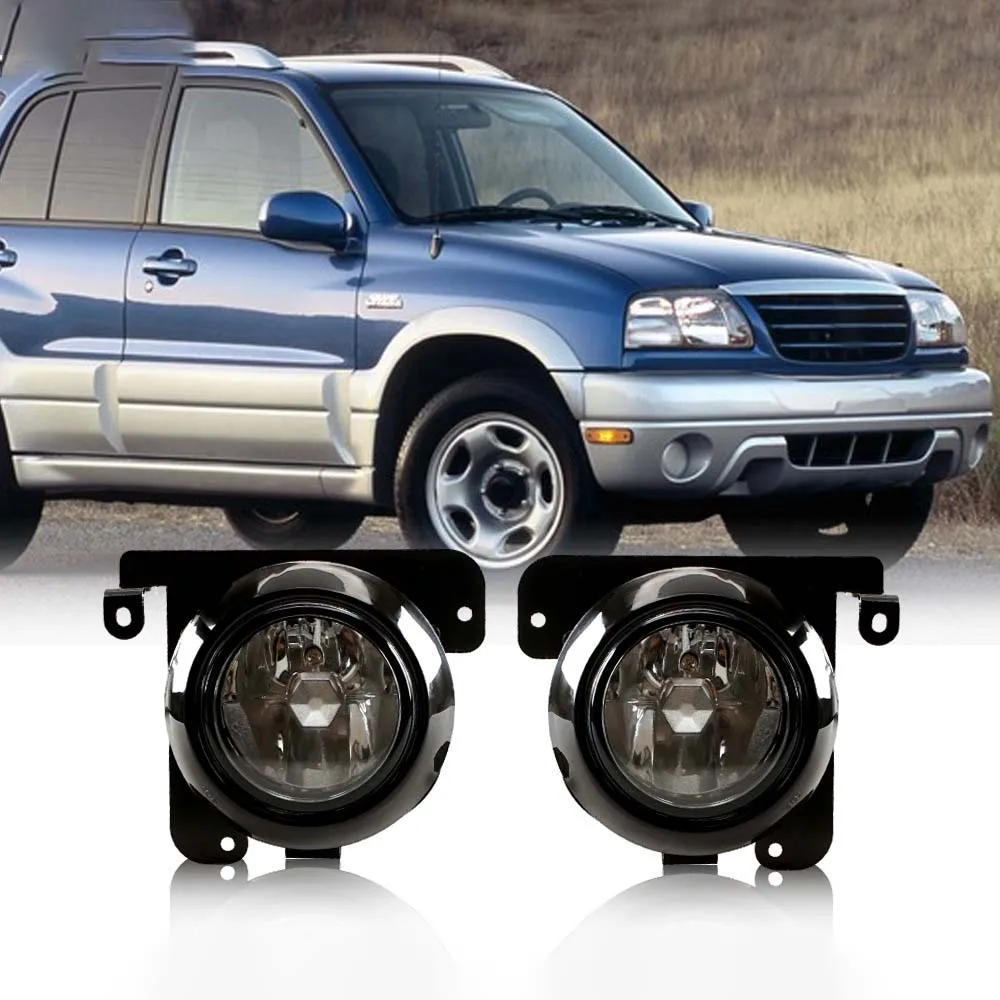 

1 Set Front Bumper Foglights Fog Light Lamp for Suzuki VITARA ESCUDO TRACKER 1998 1999 2000 2001 2002 2003-2007