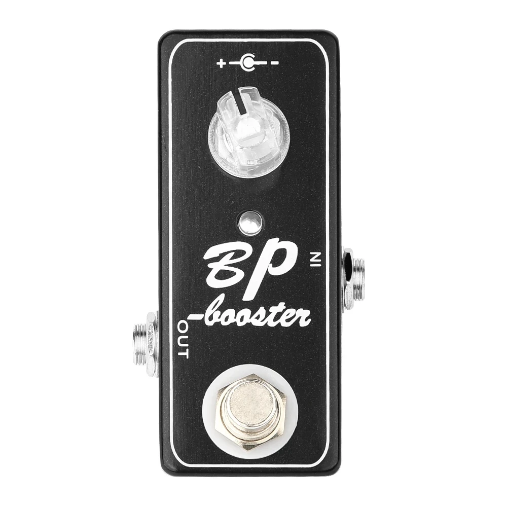 

MOSKY BP Booster Guitar Effect Pedal Guitar Effect Processor DIP Switches For Frequencies EQ Settings Guitar Accessories