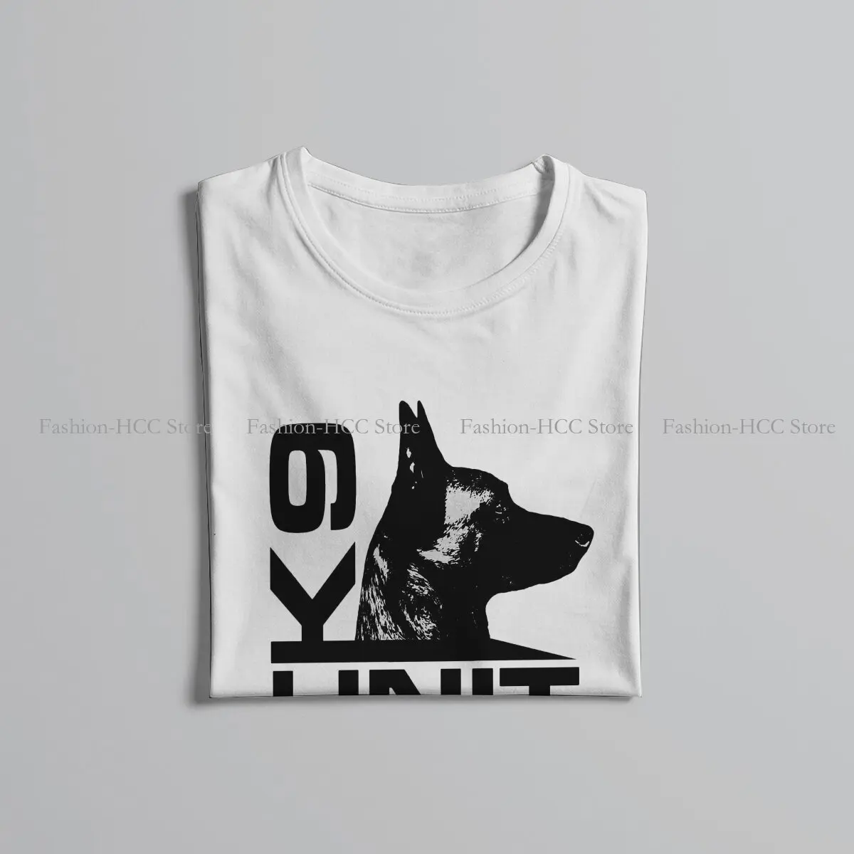 K9 jednostka O dekolt TShirt belgijski pies Basic poliester T Shirt męski topy modne