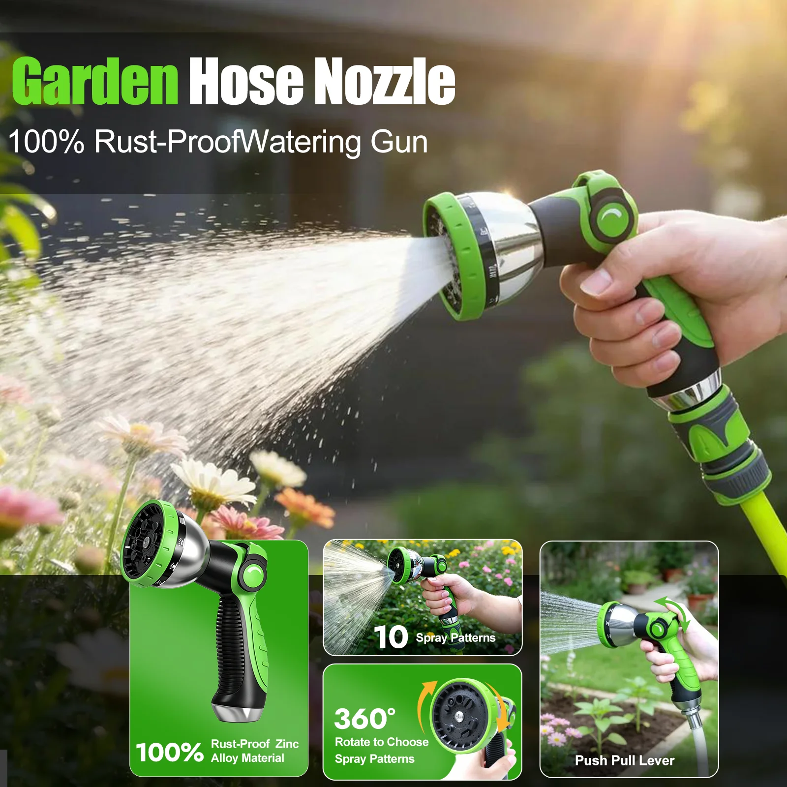 Thumbnail 2 - #82 Garden Hose Spray Nozzles List of Top Picks
