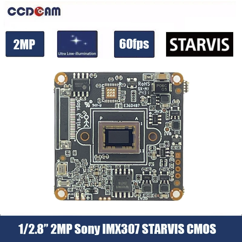 modulo de camera hd ipc de baixa iluminacao captura de video sony imx307 starvis cmos im20a03 2mp 60fps wdr real de alta qualidade 01