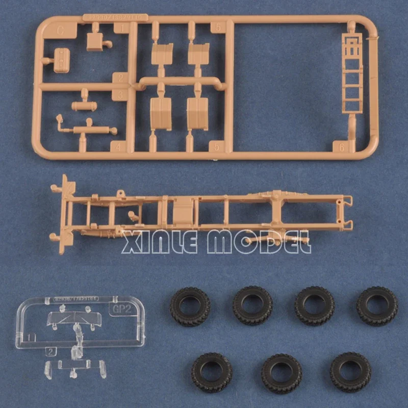 Trumpeter Kit modello carro armato assemblato in plastica 82930 Ural russo 4320 camion 1/72