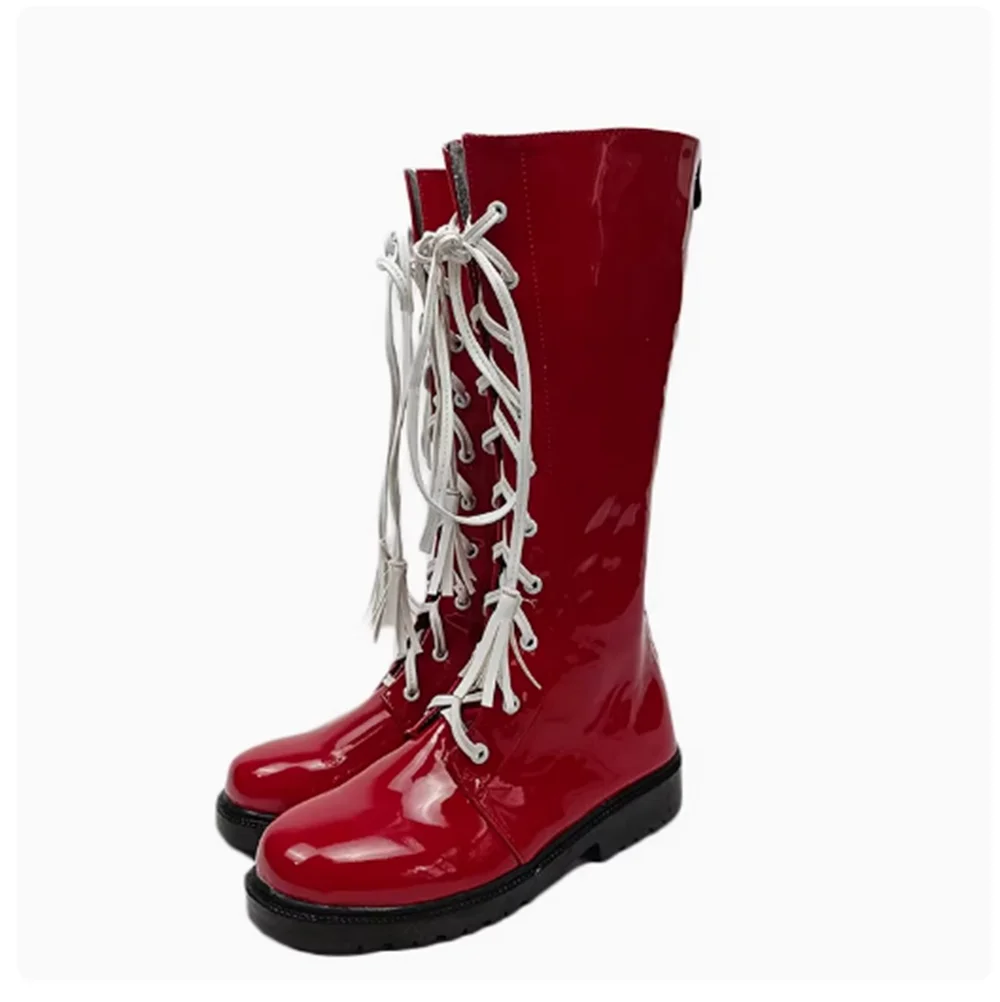 Costumi cosplay unisex Anime Cos Gotou Toushirou Scarpe Stivali Taglia personalizzata