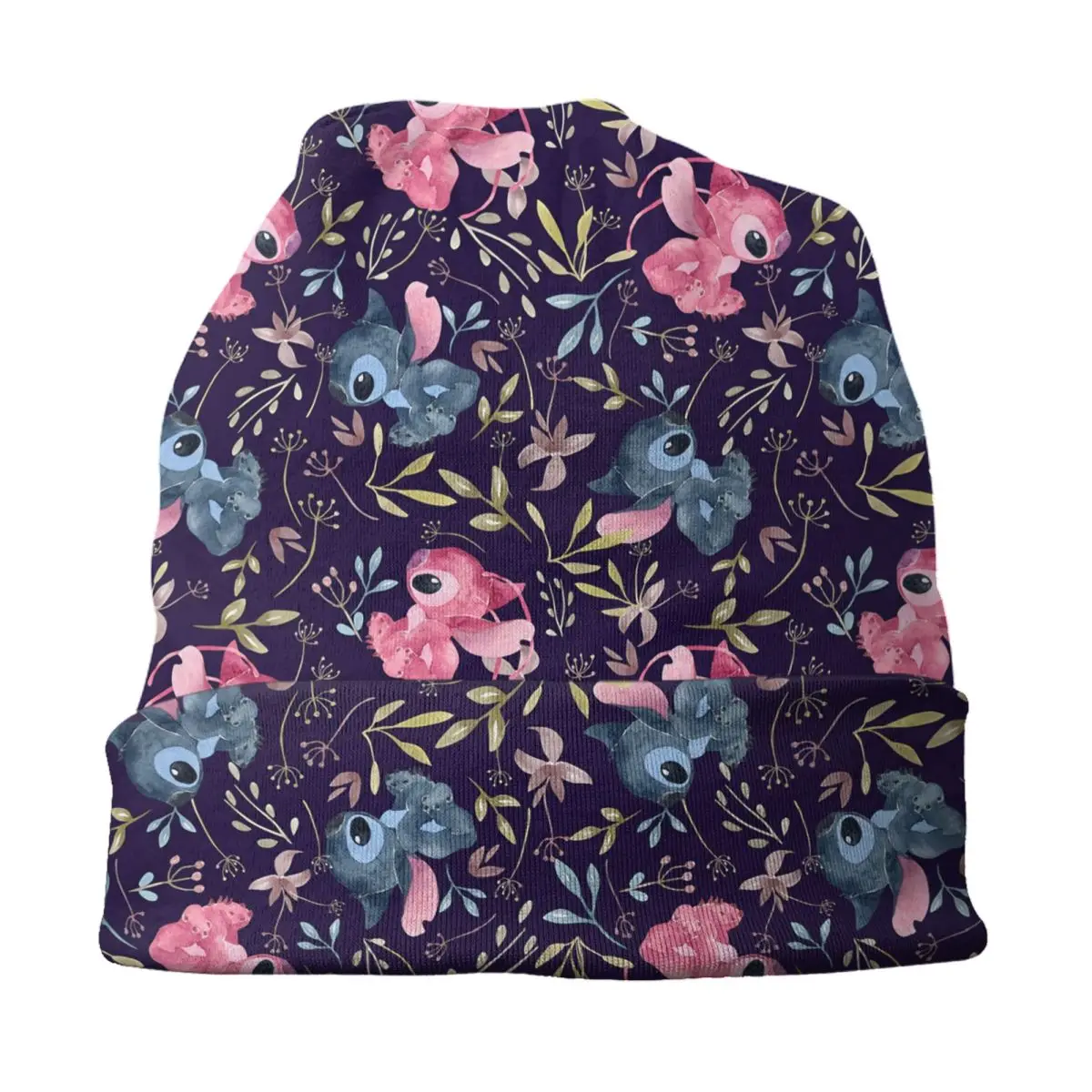 مخصص الاستوائية الأزهار غرزة Skullies Beanies قبعات الهيب هوب شتاء دافئ الرجال النساء متماسكة قبعة للجنسين الكبار بونيه القبعات