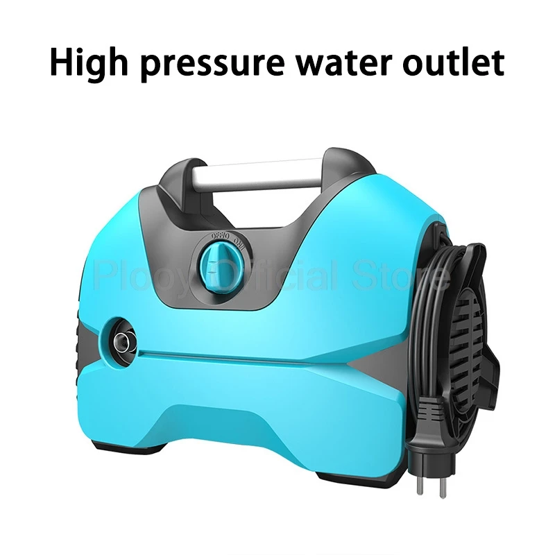 1200W Handheld High Pressure Car Washer 180BAR Portable Powerful Pressure Washer Self Priming Multi Scenario For Home Cleaning