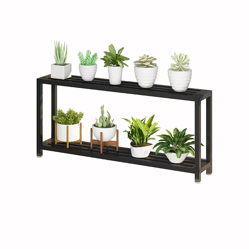 

Window Sill Flower Rack Rack Simple Iron Multi-layer Indoor Succulent Small Flower Pot Narrow Shelf Balcony White Bay Window Fra