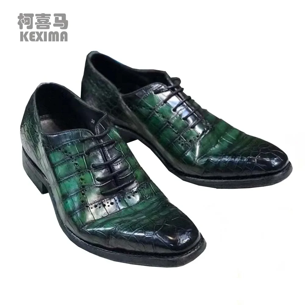 

yingshang new male formal shoes men crocodile male crocodile wedding