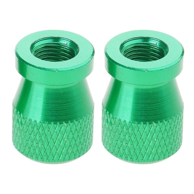 37cd Sturdy Aluminum Motorcycle Tire Valves Protectors, Easy Install for Everyday Use