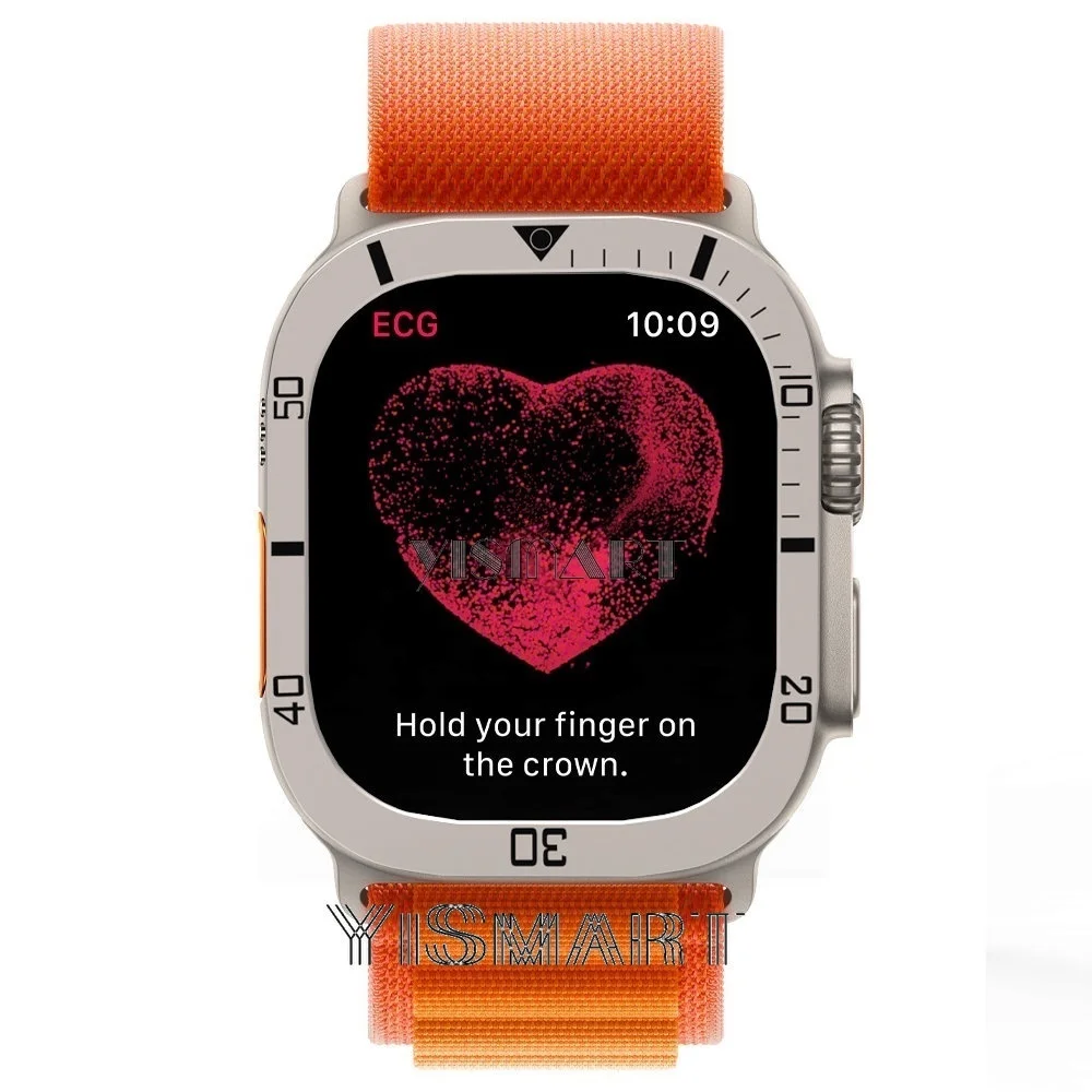 Apple Watch用ベゼル,超高品質アルミニウム合金フレーム,カバーケース用アクセサリー,49mm