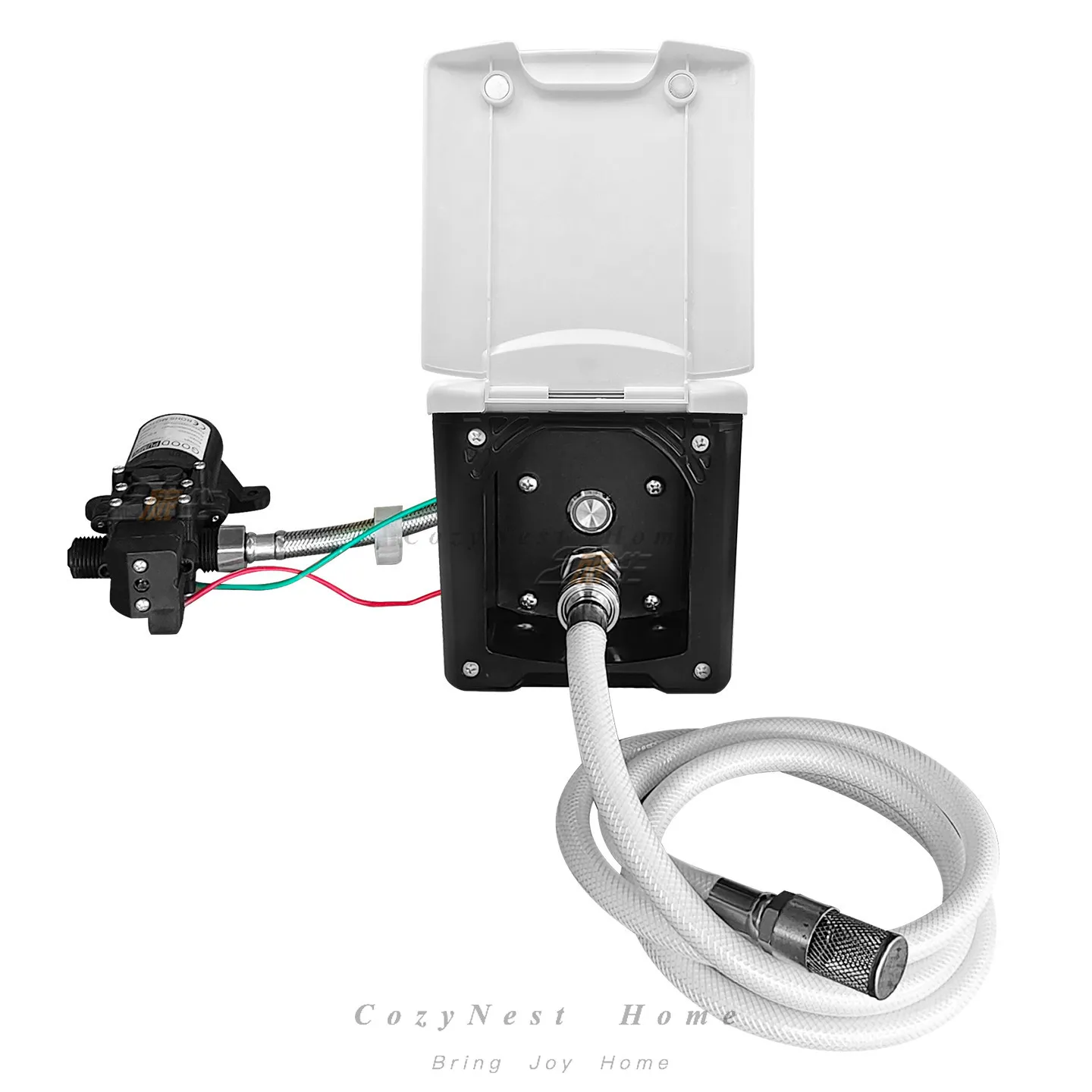 For RV self-priming water inlet, self-priming water inlet, one-click start and stop, with self-priming pump, RV modification