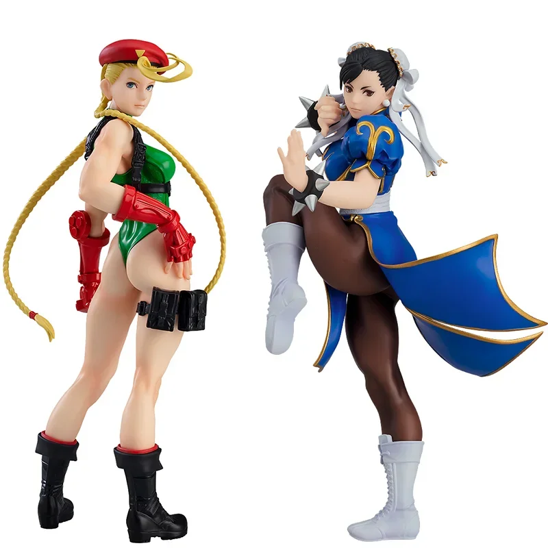 MaxFactory Original POP UP PARADE Street Fighte Anime Action Figure Cammy White Chun-Li toys For Boys Girls Kids Birthday Gifts