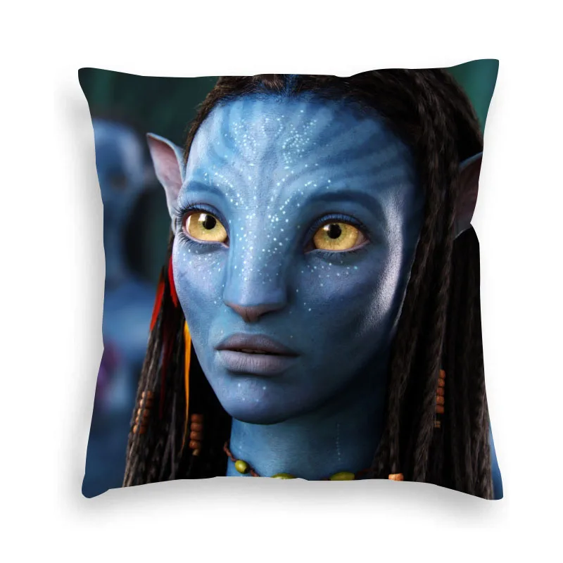 Avatar 5 Pillow Case Warrior Custom Cushion Cover Wedding Decoration Girl Birthday Party Gift Sofa Home Decor Baby Shower