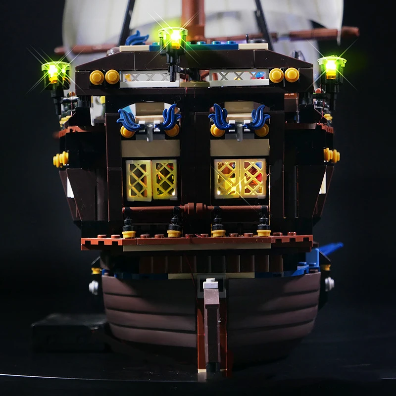 Lighting Set For 10210 22001 Imperial Flagship Boat Ship Not Include Building Block(Only Led Light Kit)