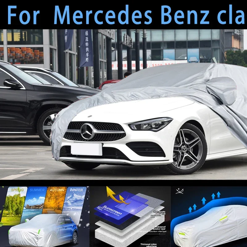 

For Meredes Benz cla Car protective cover,sun protection,rain protection, UV protection,dust prevention auto paint protective