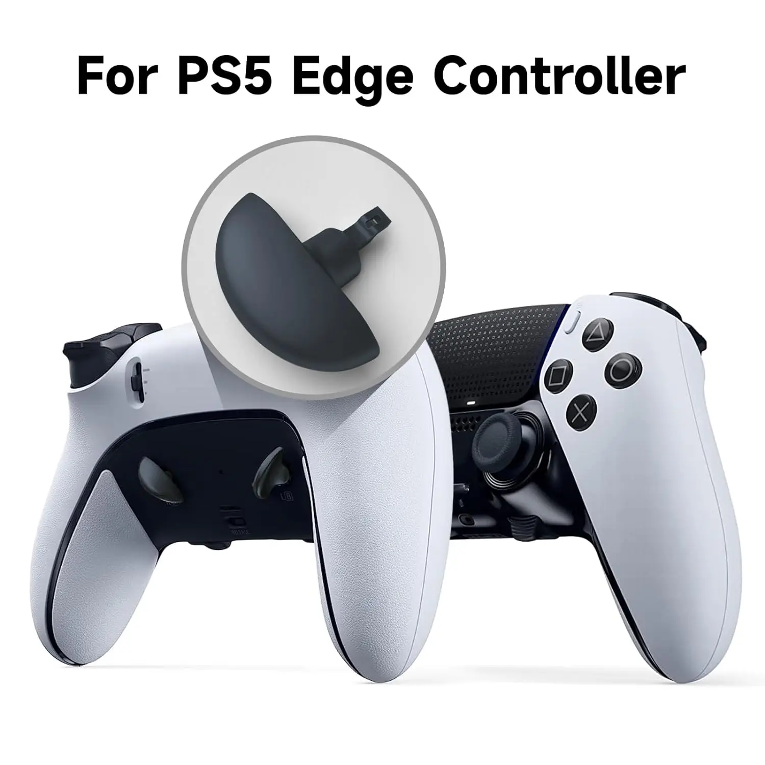 4PCS Back Buttons for PS5 Dual Sense Edge Game Controller, Paddles Trigger Buttons Replacement Accessories