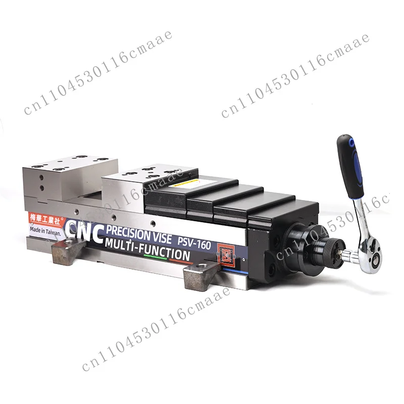 The 5-inch 180mm precision bench vise hydraulic flat tongs booster vise is suitable for various CNC equipment machining centers