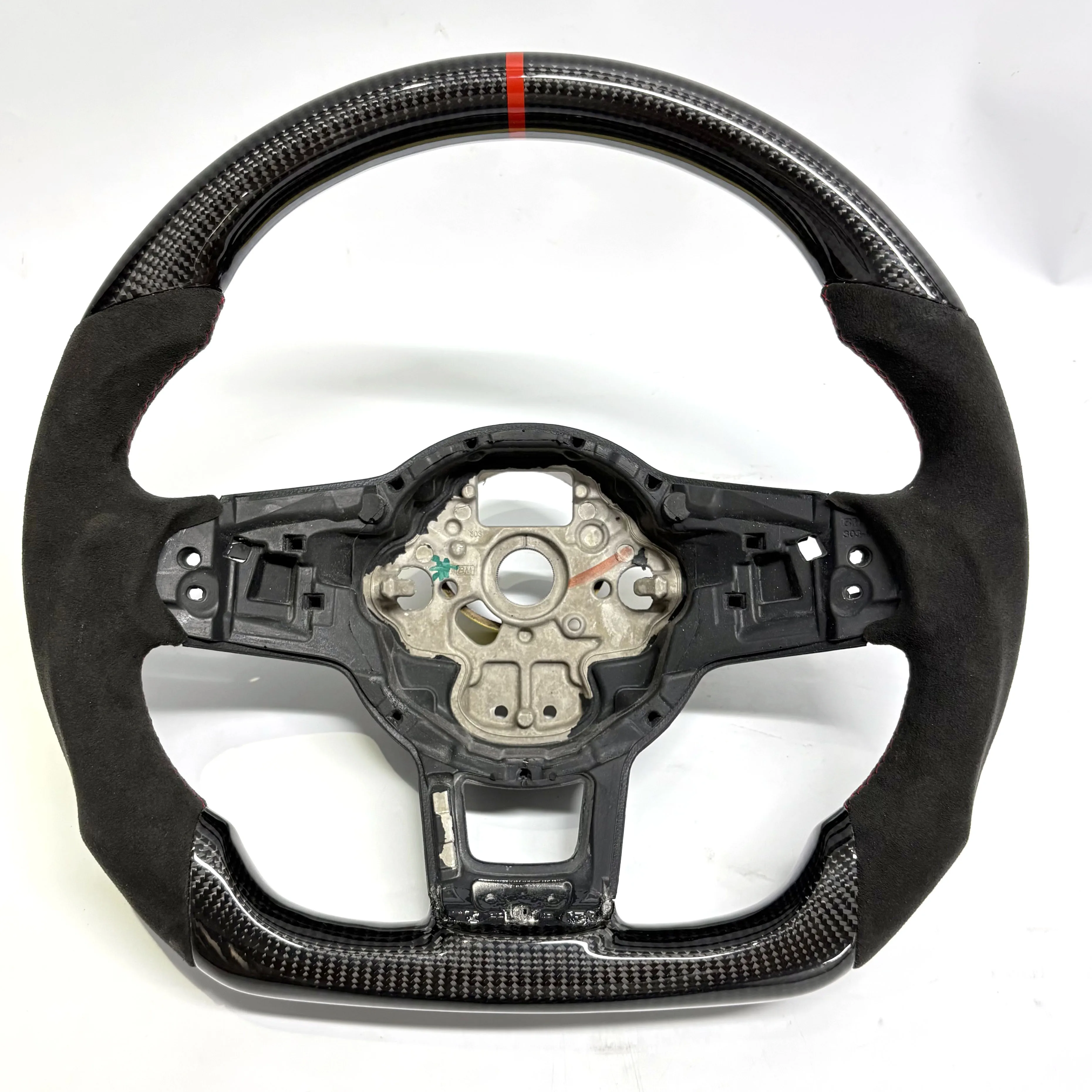 

НАСТОЯЩИЙ руль из алькантари с углеродным волокном для volkswagen MK7 MK7.5 GTI GOLF