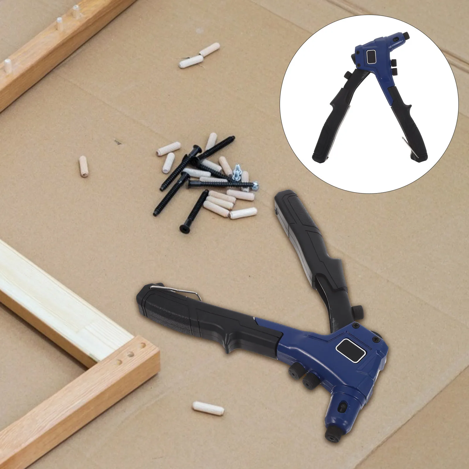 سبائك الألومنيوم المبرشم دليل بيد واحدة توفير العمالة برشام بندقية أداة الثقيلة السحابة قضيب لإصلاح البناء