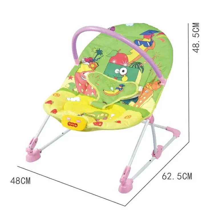 Cadeira de balanço elétrica do bebê brinquedo do bebê cadeiras de balanço cedo engraçado infantil bouncer meninas crianças brinquedos com vibração musical