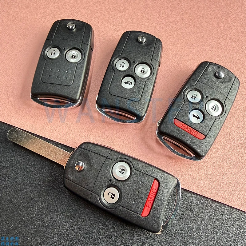 

Корпус автомобильного брелока для Honda Accord CR-V Civil City Jazz HRV HON66 Acura TL MDX RDX 2009 2010 2011 2012 2013 2014