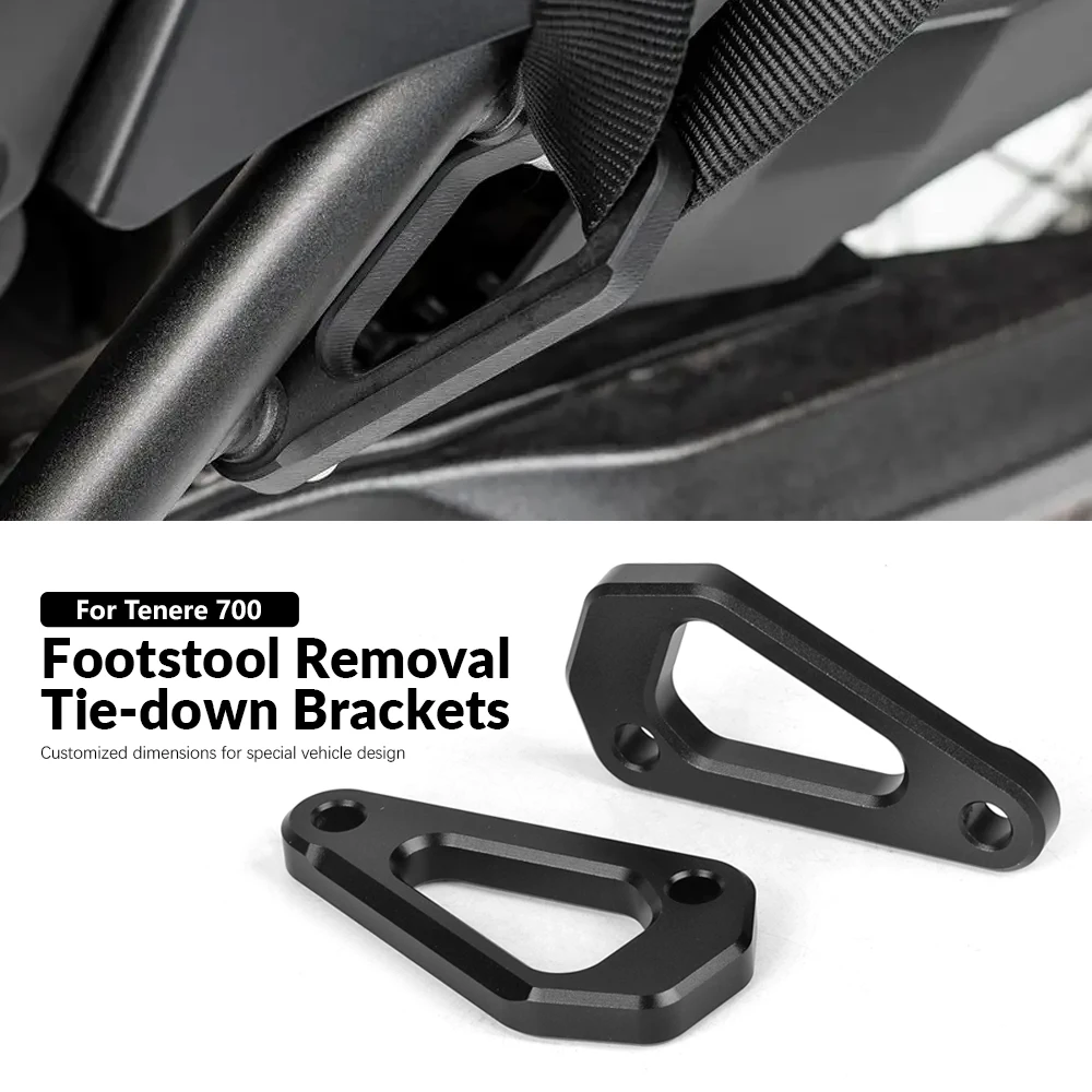 

Для Yamaha Tenere 700 TENERE 700 T700 раллийная подставка для ног мотоцикла Eliminator с ЧПУ из алюминиевого сплава, боковые кронштейны, аксессуары