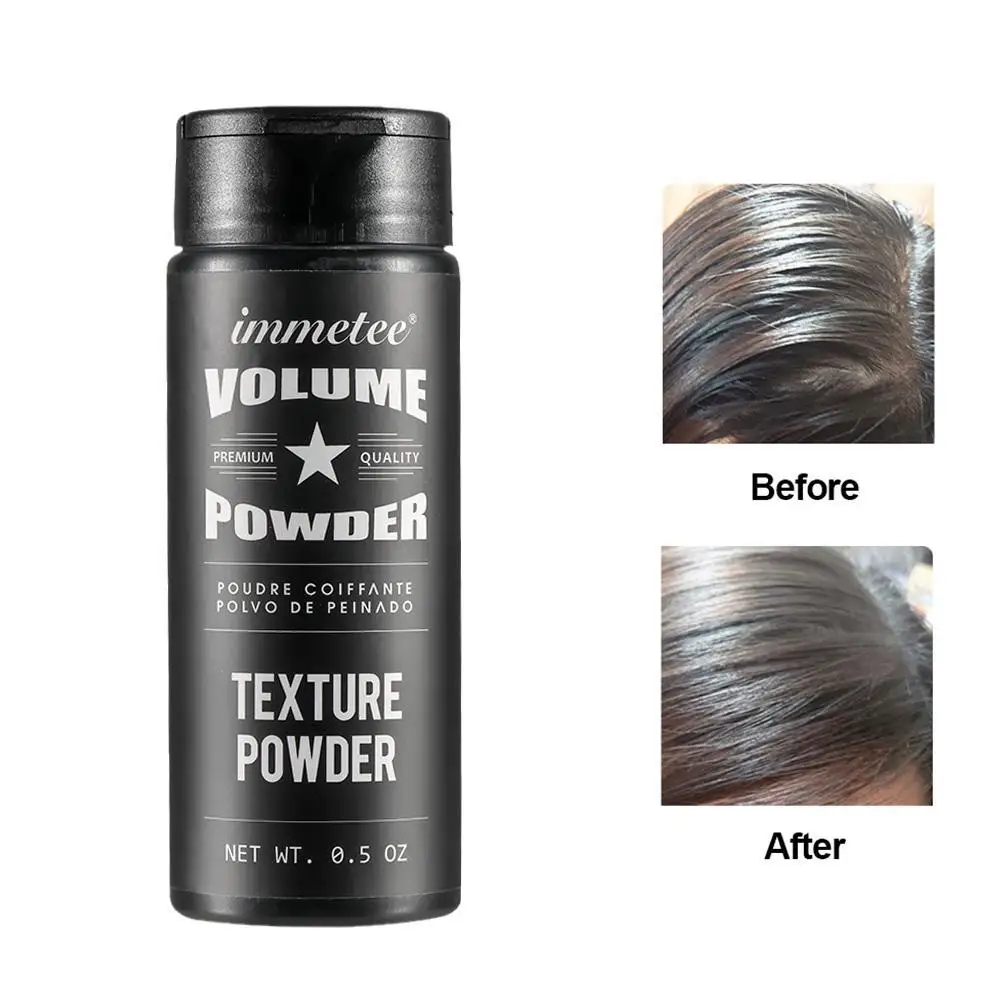 5XFluffy Hair Powder polvere opacizzante per uno Styling del Volume dei capelli aumentato per finalizzare il Design dei capelli polvere per capelli Unisex per le donne Me