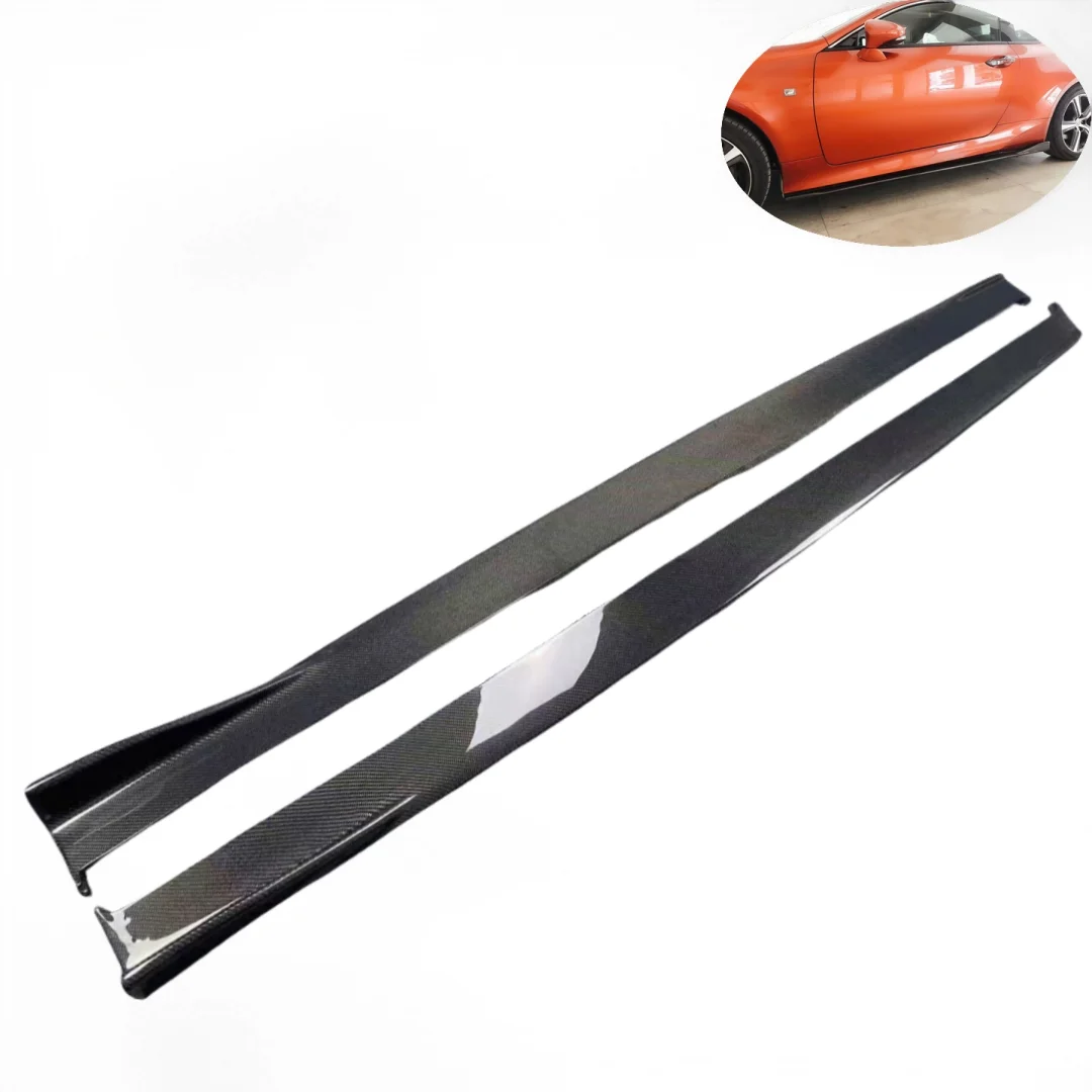 

Совершенно новые высококачественные боковые юбки из углеродного волокна для Lexus RC F (USC10) 2014-2018 ART Type по индивидуальному заказу и беговые доски