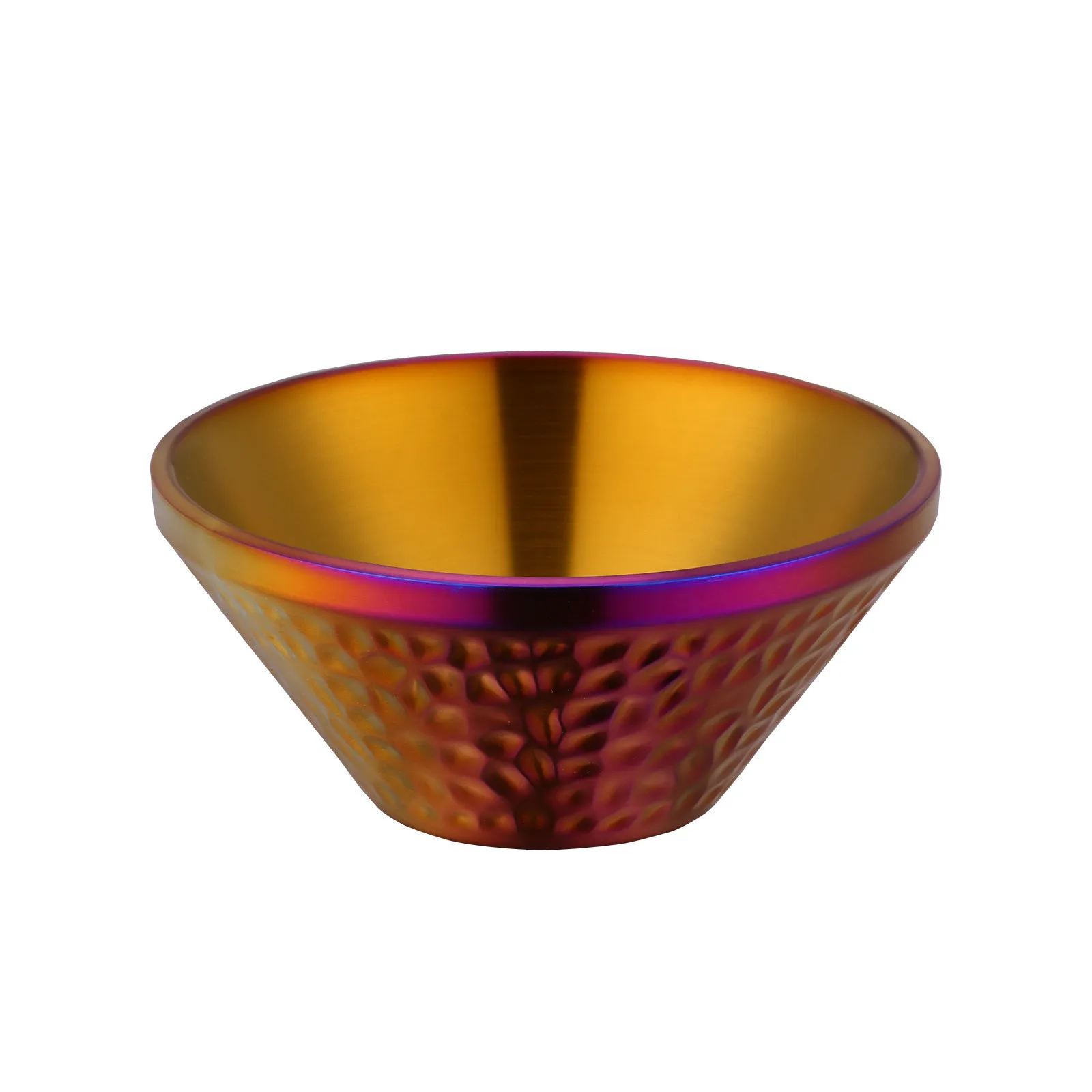 

Stainless Steel Hammer Shaped Bowl Multi-functional Tableware Rice Bowl Lamian Noodles Bowl Restaurant Noodle Shop Bowl