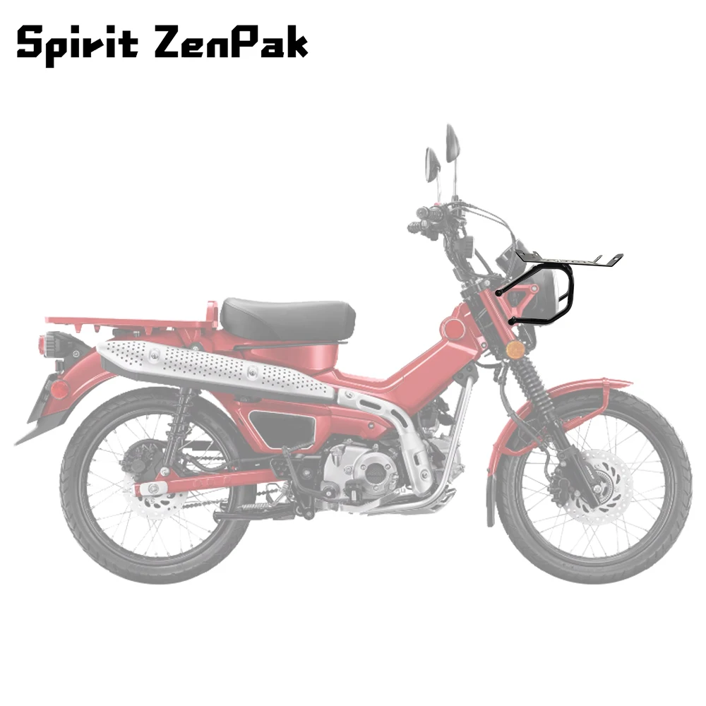 Fit CT125 Hunter Cub 20-25 Trail 125 21-25 Motorcycle  Front headlight protective cover expansion panel luggage rack