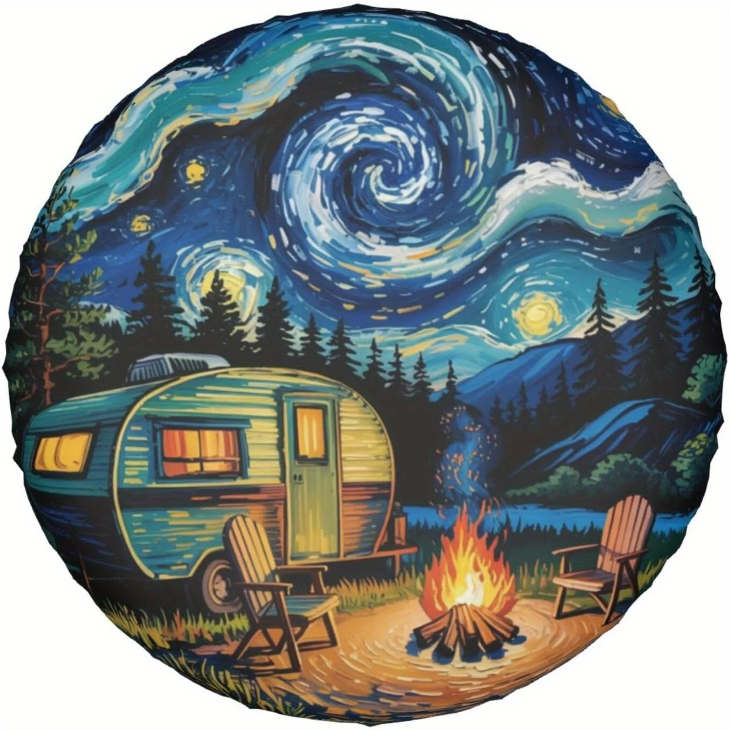 Starry-Sky-Camper-Spare-Tire-Cover-Waterproof-Protector-for-RV-SUV-Truck-Trailer-16-Inch
