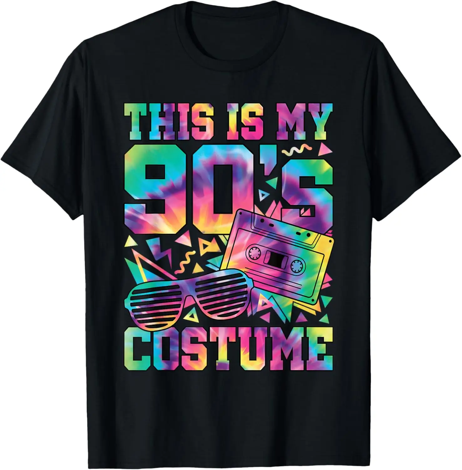 This Is My 90's Costume 1990s 90s Outfit Disco Party Retro T-Shirt