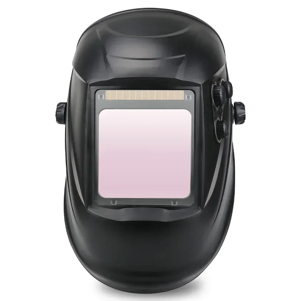 Welding Helmet Auto Darkening Large Viewing Screen Hood Solar Lithium 4 Arc Sensor TIG MIG Arc Grinding Welder Mask